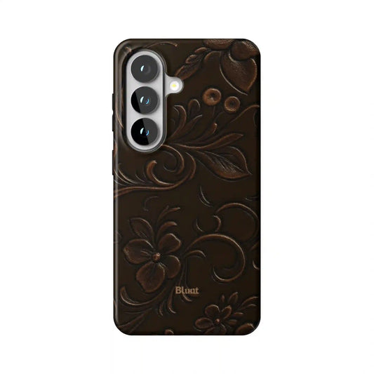 Tooled Leather Samsung Case
