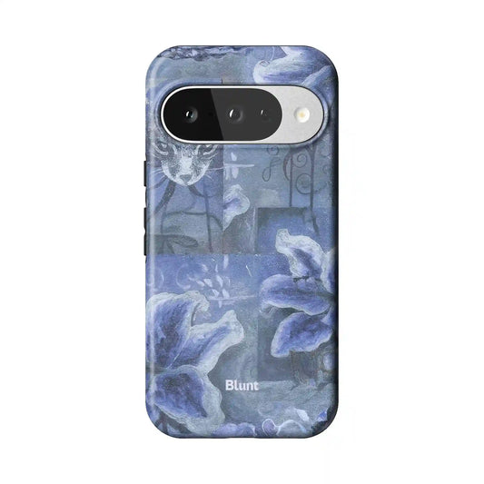 Blue Irideska Pixel Case