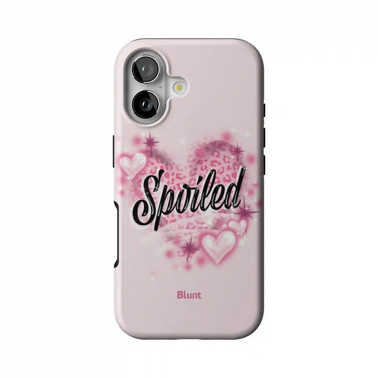 Sprayed and Spoiled iPhone Case