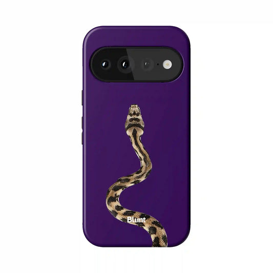 Plum Serpent Pixel Case