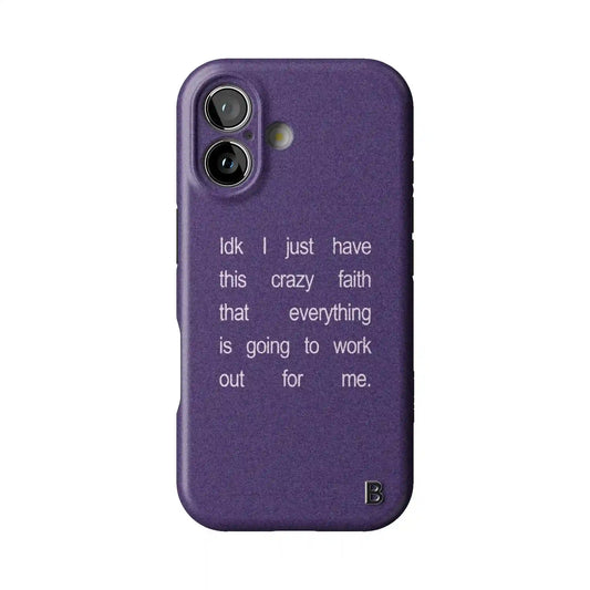 Blind Faith Statement iPhone Case