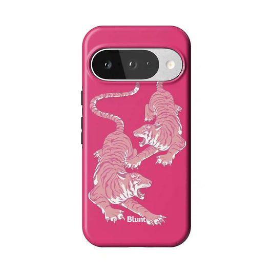 Pink Strikes Pixel Case