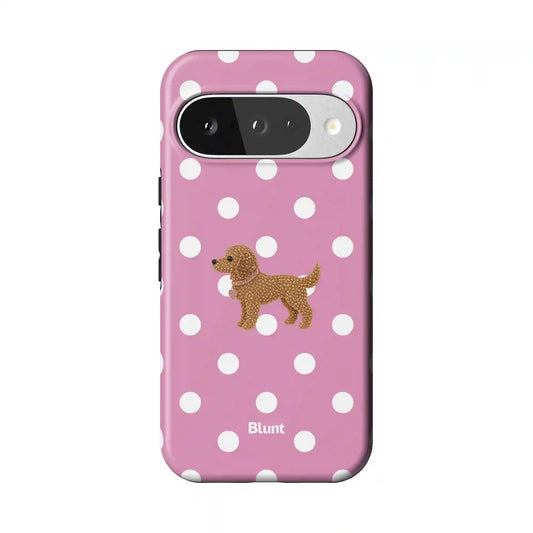 Polka Goldie Pixel Case