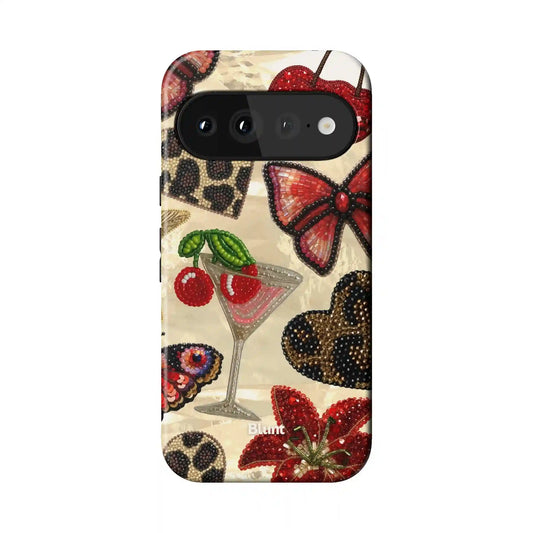 Butterfly Garden Pixel Case