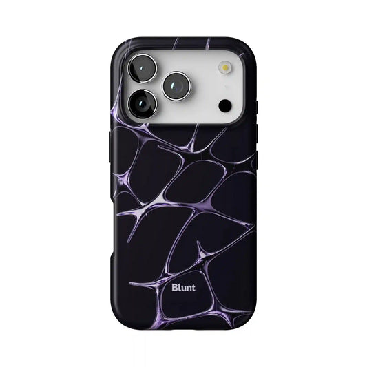 Violet Web iPhone Case