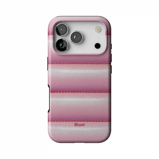 Pink Puffer iPhone Case
