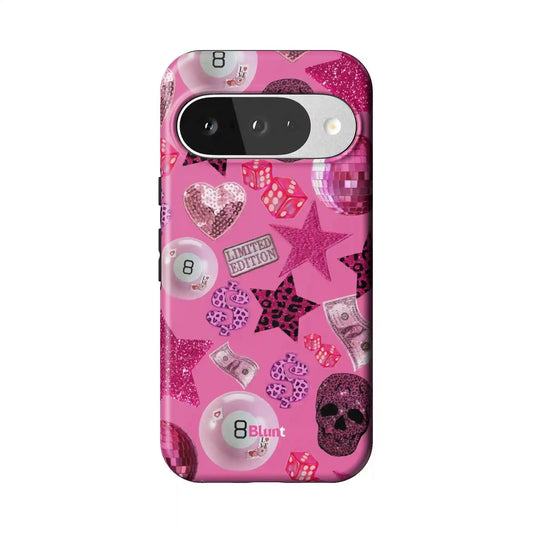 Pink Jackpot Pixel Case