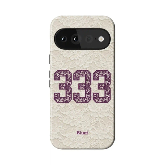 333 Bridal Beige Pixel Case