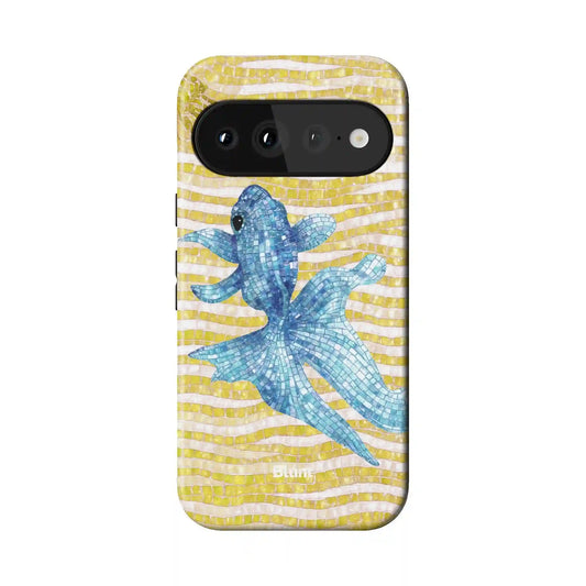 Yellow Koi Pixel Case