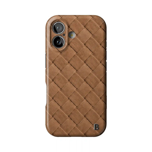 Braided Camel Statement iPhone Case