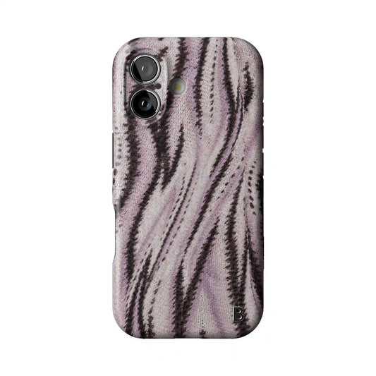 Blush Vein Statement iPhone Case