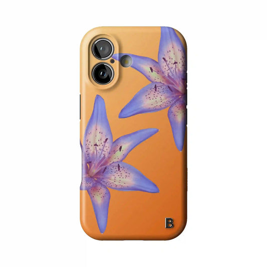 Sunset Hibiscus Statement iPhone Case