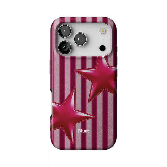 Striped Starlet iPhone Case