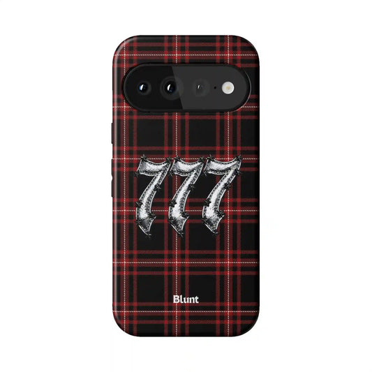 Lucky Plaid Pixel Case