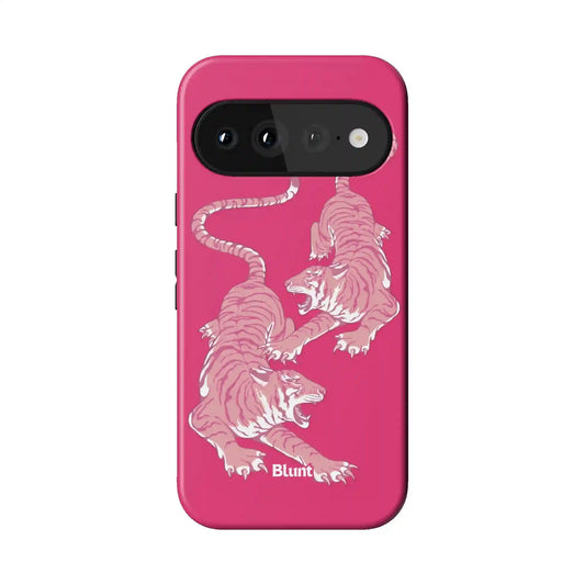 Pink Strikes Pixel Case