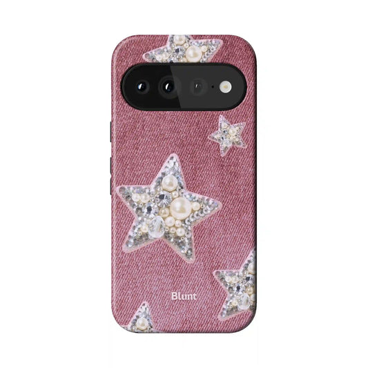 Pink Stardust Pixel Case
