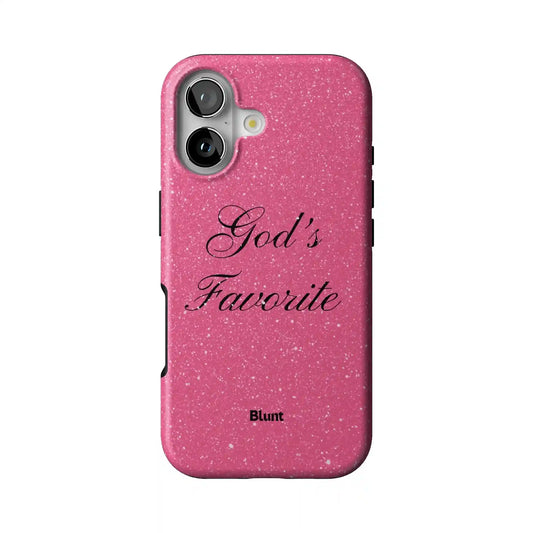 Gods Favorite Pink iPhone Case