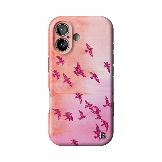 Blushed Horizon Statement iPhone Case