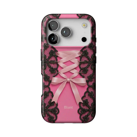 Pink Corset iPhone Case
