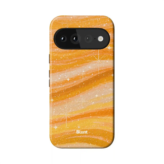 Orange Ibiza Pixel Case