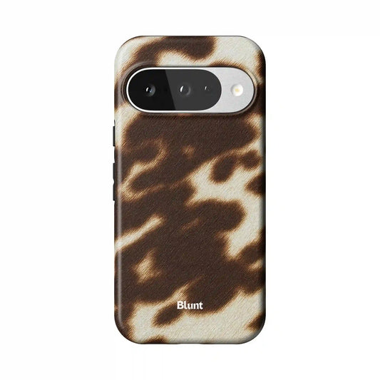 Rustic Cowhide Pixel Case