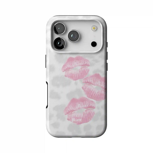 Feline Kiss iPhone Case