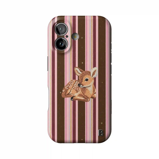 Stripey Doe Statement iPhone Case