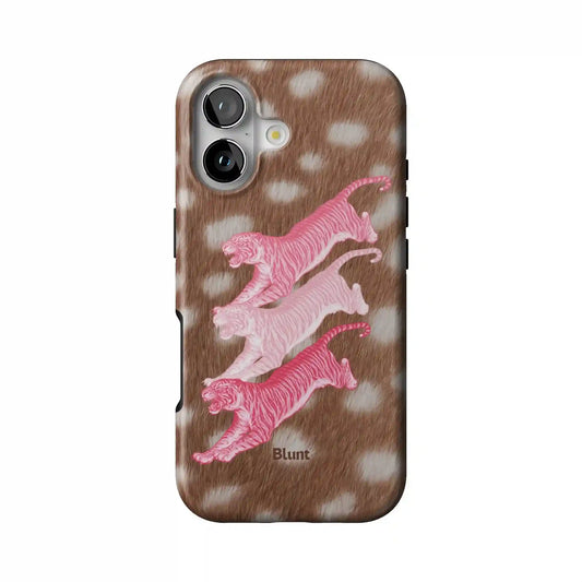 Pink Tiger Doll iPhone Case