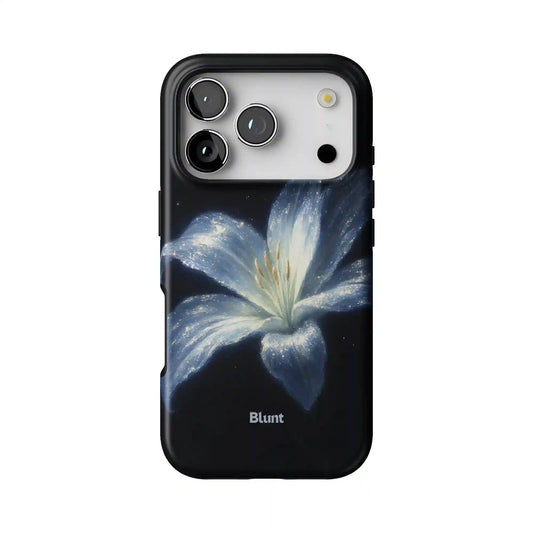 Blue Lilly iPhone Case