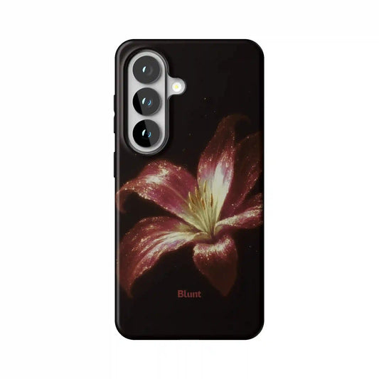 Crimson Lilly Samsung Case
