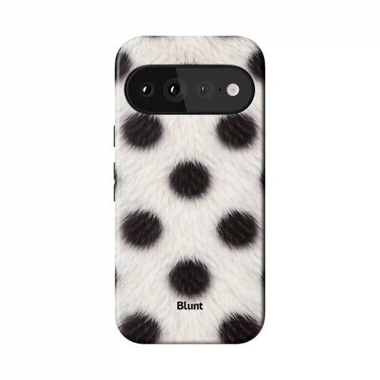 Polka Fuzz Pixel Case