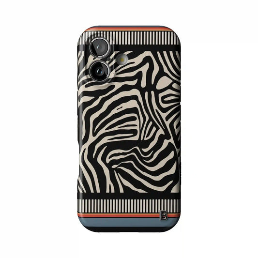 Zebra Rhythm Statement iPhone Case