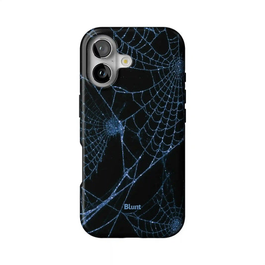 Blue Web iPhone Case