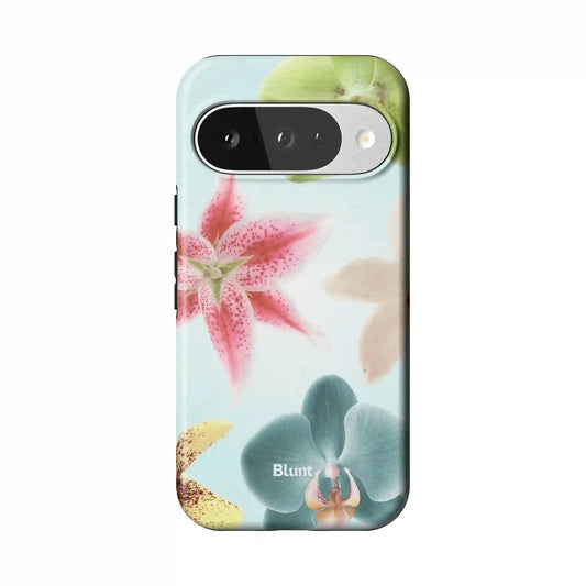 Blush Bloom Pixel Case