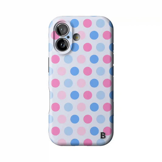 Bubblegum Polka Statement iPhone Case
