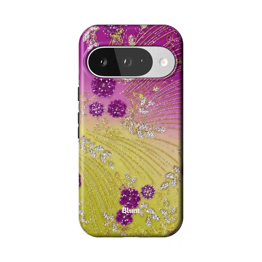 Aubergine Pixel Case