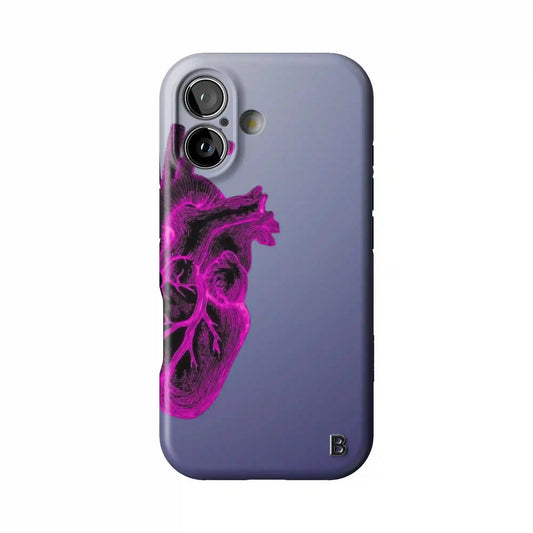 Anatomy Heart Pink Statement iPhone Case