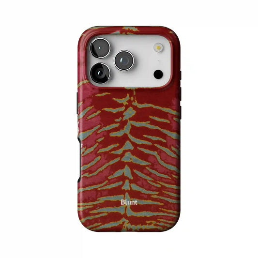 Crimson Veins iPhone Case