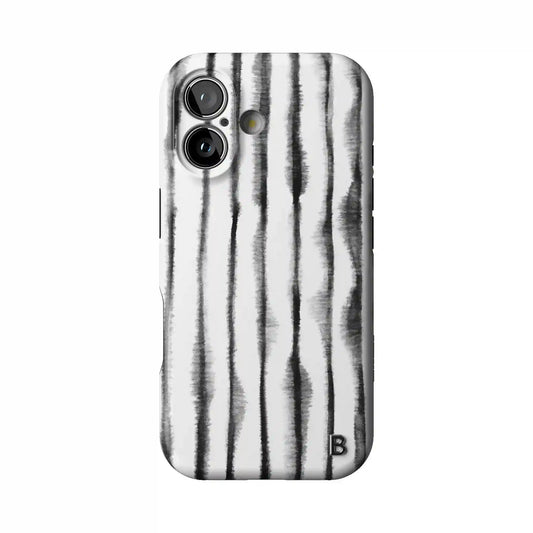 Ash Stripe Statement iPhone Case