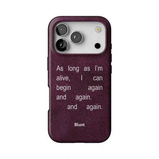 Again  Again iPhone Case