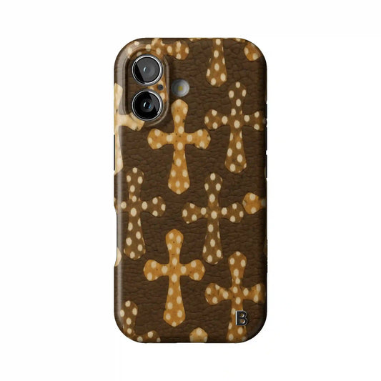 Amber Cross Statement iPhone Case