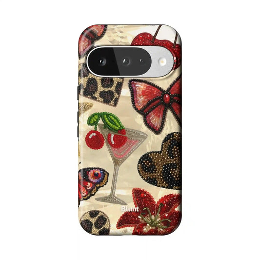 Butterfly Garden Pixel Case