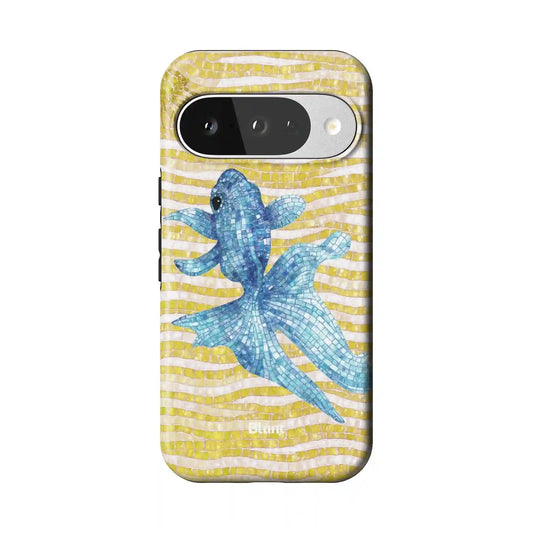 Yellow Koi Pixel Case