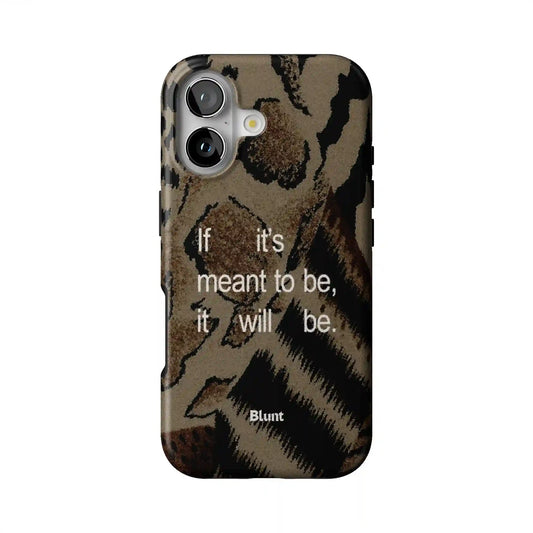 Meant To Be iPhone Case