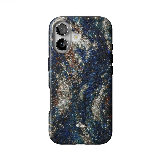 Midnight Marble iPhone Case