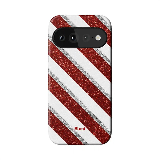 Candy Cane Pixel Case