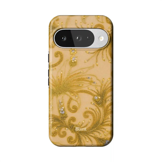 Yellow Verdant Pixel Case