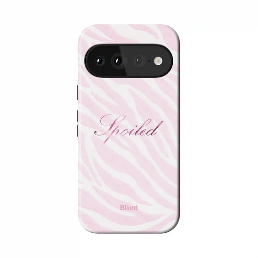 Spoiled Pink Zebra Pixel Case