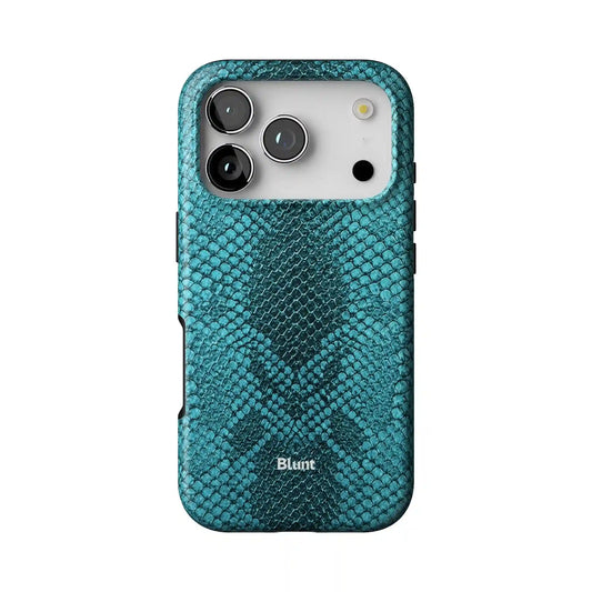 Cyan Scale iPhone Case