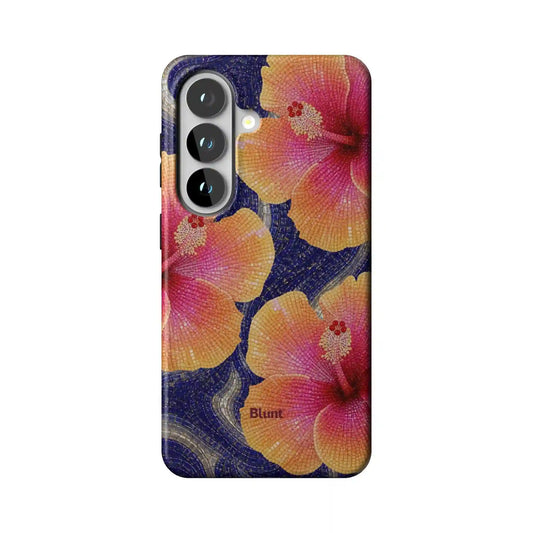 Marble Blossom Samsung Case